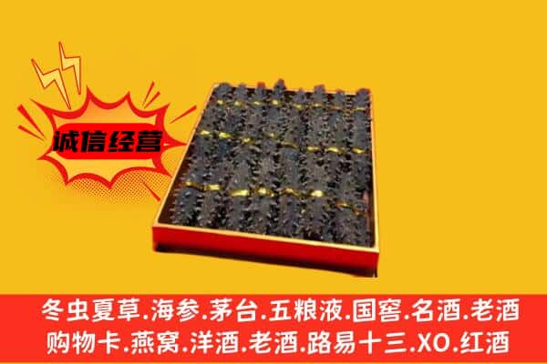 平顶山市舞钢回收海参